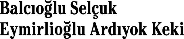BASEAK Balcıoğlu Selçuk Eymirlioğlu Ardıyok Keki