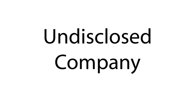 Undisclosed Company