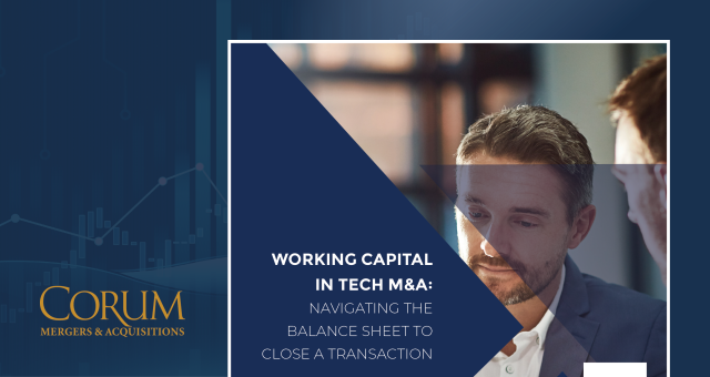 Working Capital in Tech M&A